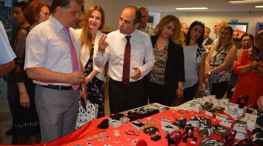 Aliağa’da el emeği göz nuru ürünler görücüye çıktı