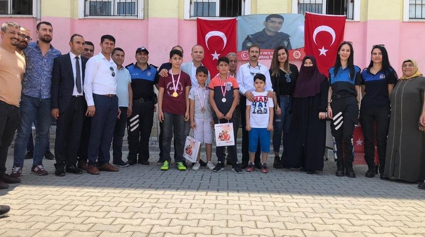 Batmanlı şehit polis Erin adına satran&ccedil; turnuvası d&uuml;zenlendi