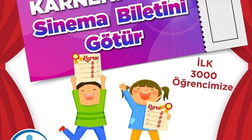 Merkezefendi Belediyesi’nden öğrencilere sinema jesti