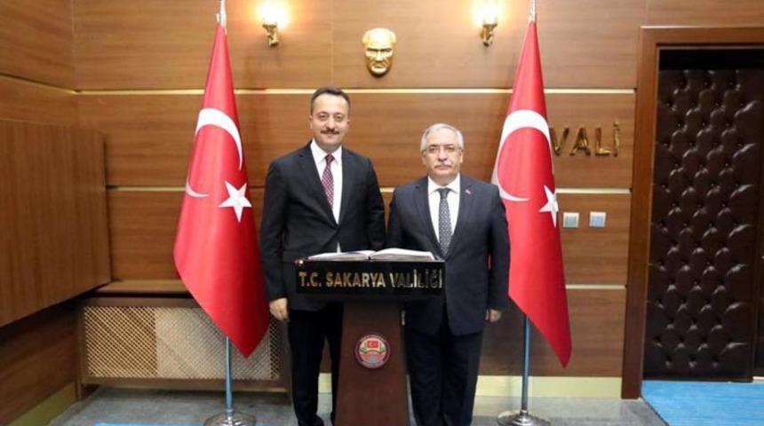 Vali Şent&uuml;rk, Vali Nayir ile bir araya geldi