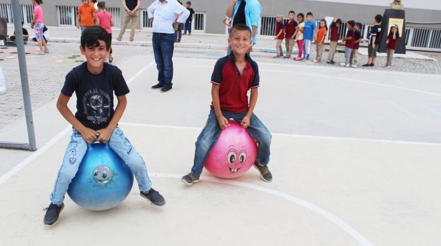 Balya&rsquo;da &ccedil;ocuklar oyunla b&uuml;y&uuml;yor