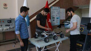 'Mars Rover'dan esinlenip 'Türk Rover'ı yaptılar