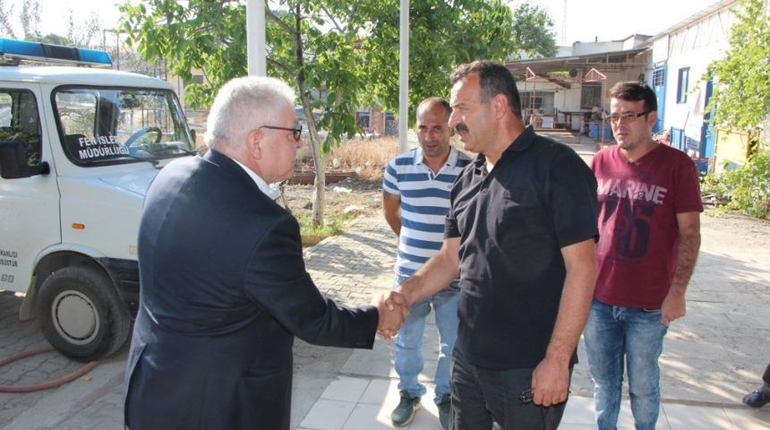 Edremit Belediyesi&rsquo;nde Fen İşleri&rsquo;ne teşekk&uuml;r