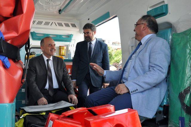 Yalova’ya motosiklet ambulans gönderildi