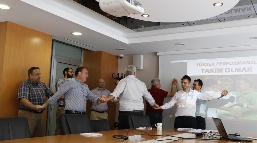 BAKKA &ccedil;alışanlarına takım &ccedil;alışması eğitimi