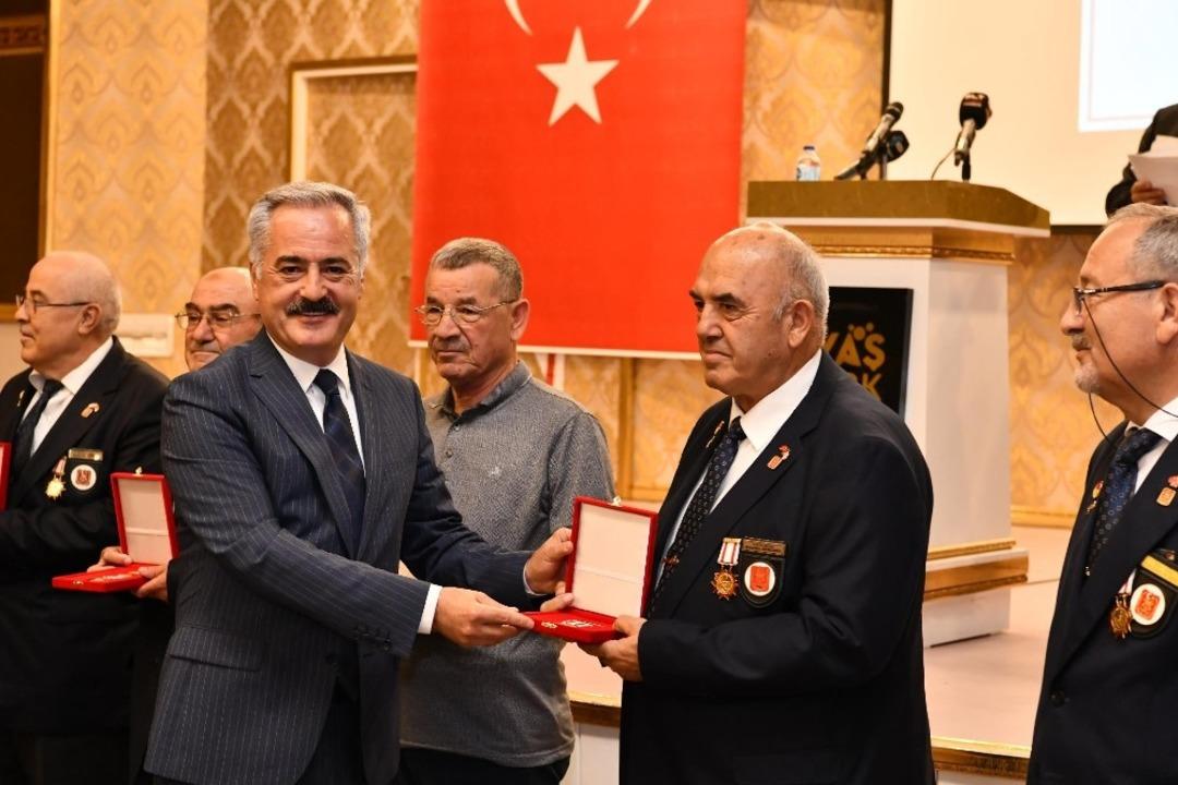 Isparta&rsquo;da KKTC Gazileri i&ccedil;in madalya tevcih t&ouml;reni