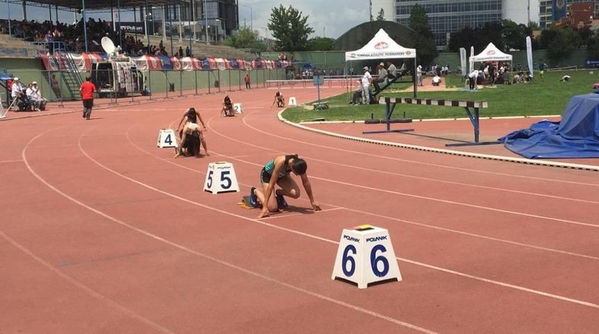 Atletizm Şampiyonası&rsquo;na B&uuml;y&uuml;kşehirli sporcular damga vurdu