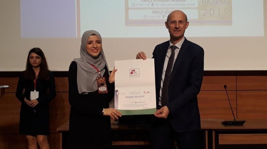 NEÜ’lü öğrenci katıldığı yarışmadan ödülle döndü