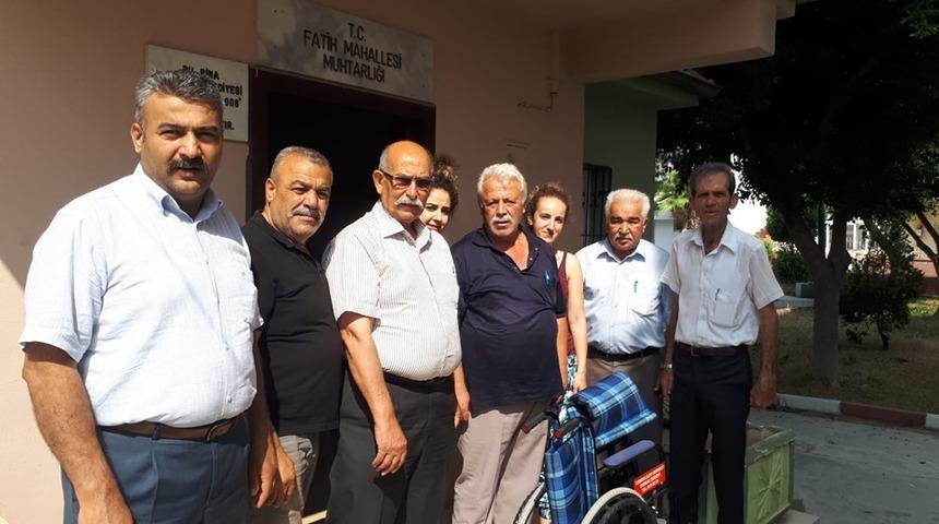 T&Uuml;ED, Tarsus&rsquo;ta 10 kişiye tekerlekli sandalye dağıttı