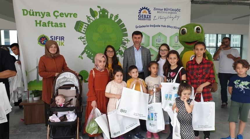 Gebze&rsquo;de D&uuml;nya &Ccedil;evre g&uuml;n&uuml; kutlandı