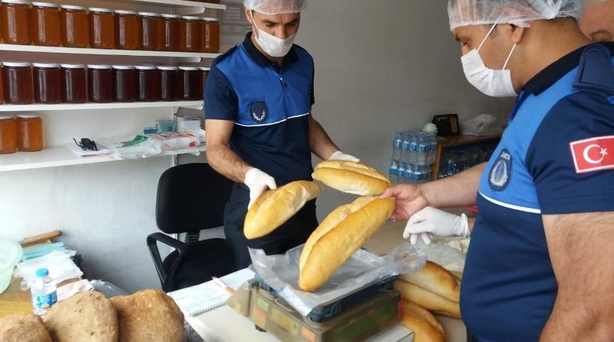 Zabıtadan maskeli denetim