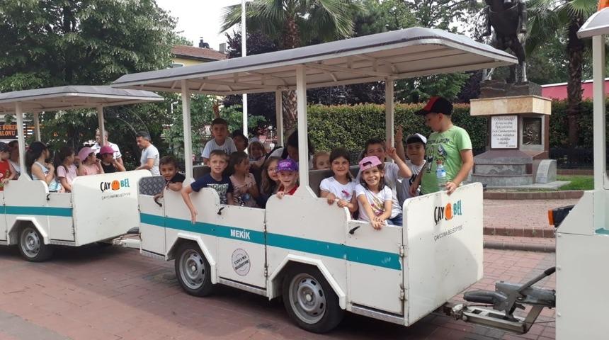 Kilimlili çocuklar Çaycuma’da çok mutlu