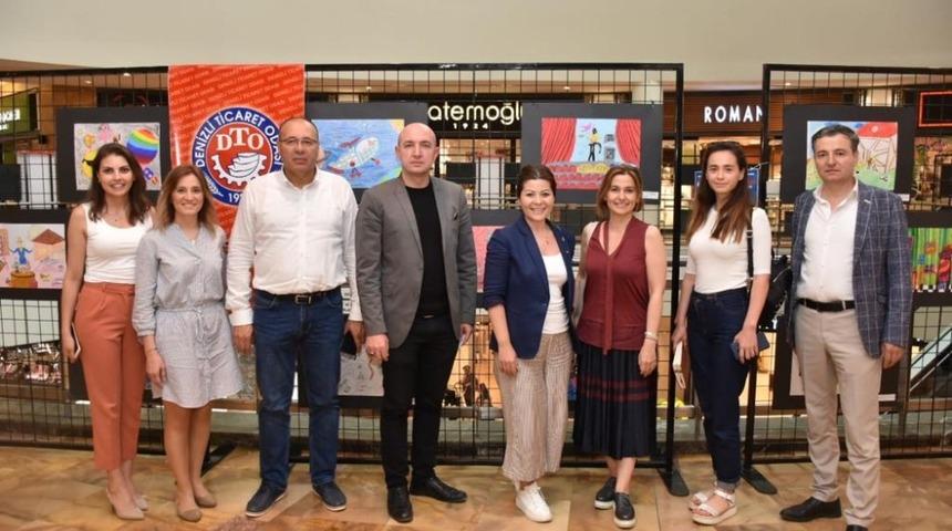 Hayalimdeki İş İnsanı yarışmasının eserleri sergilendi