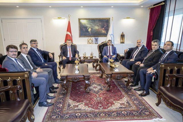 Yargıtay Başkanı Cirit, Vali Bilmez'i ziyaret etti