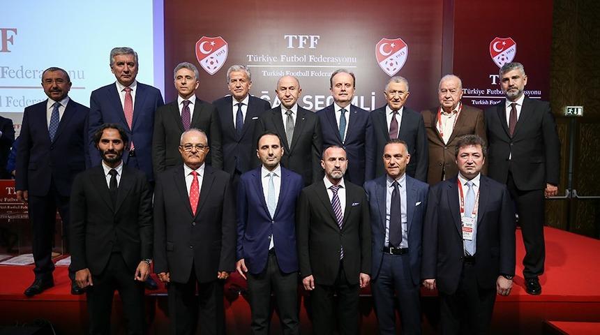 Türkiye Futbol Federasyonu Yönetim Kurulu görev dağılımı yaptı