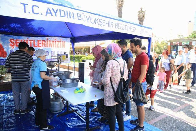 Büyükşehir’den şehitler için lokma hayrı