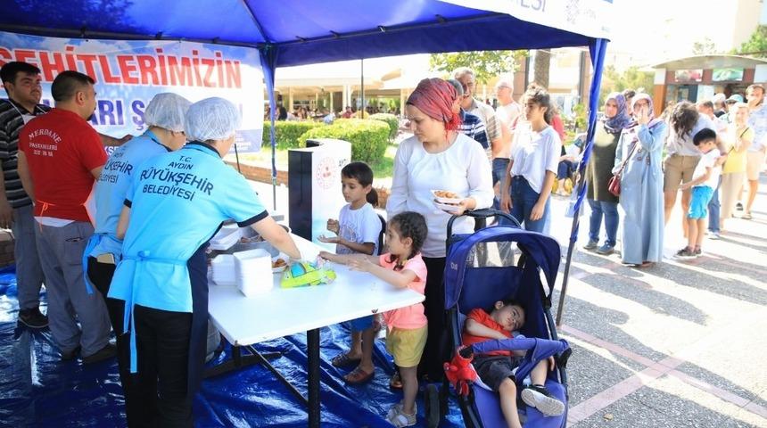 B&uuml;y&uuml;kşehir&rsquo;den şehitler i&ccedil;in lokma hayrı