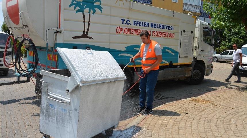 Efeler Belediyesi&rsquo;nden &ccedil;evre temizliği hamlesi