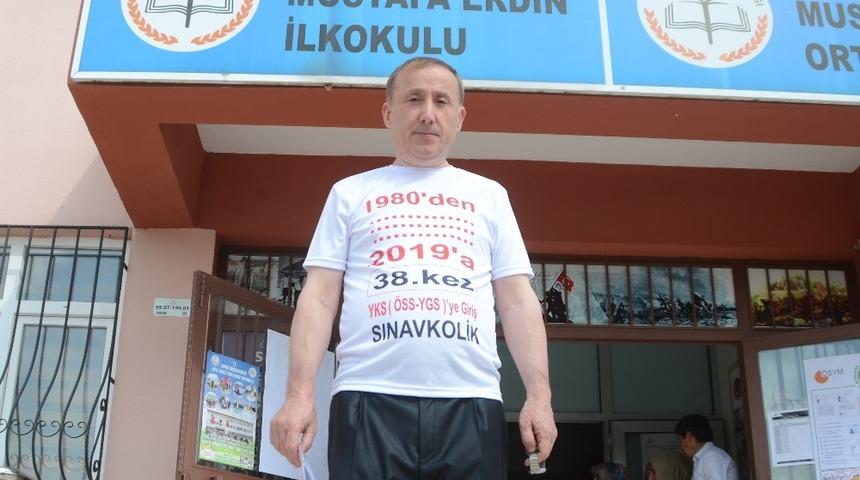 Sınavkolik 38. sınavına girdi