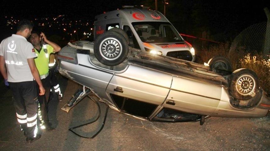 Kaza yaptı, kayıplara karıştı