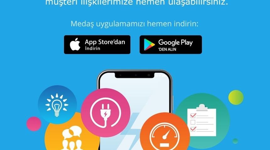 MEDAŞ, mobil uygulama ile kullanıcıların hayatını kolaylaştırıyor