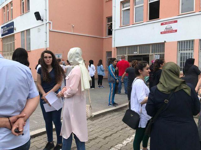 Fatsa’da gerçekleşen ilk sınava velilerden teşekkür