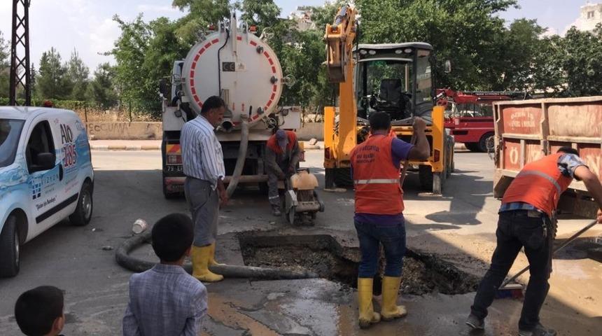 Belediyeden alt yapı &ccedil;alışmaları