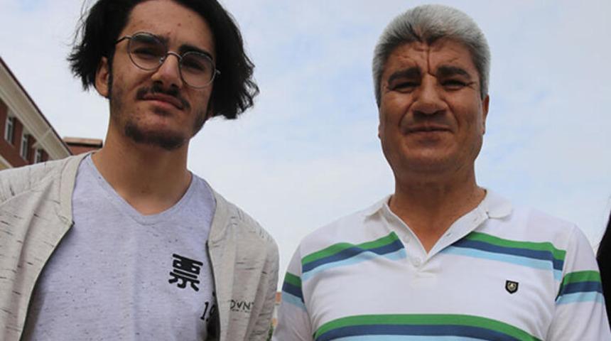 Dede ve torun YKS'ye aynı okulda girdi