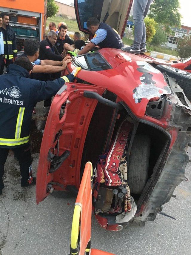 Van’da trafik kazası; 1 yaralı
