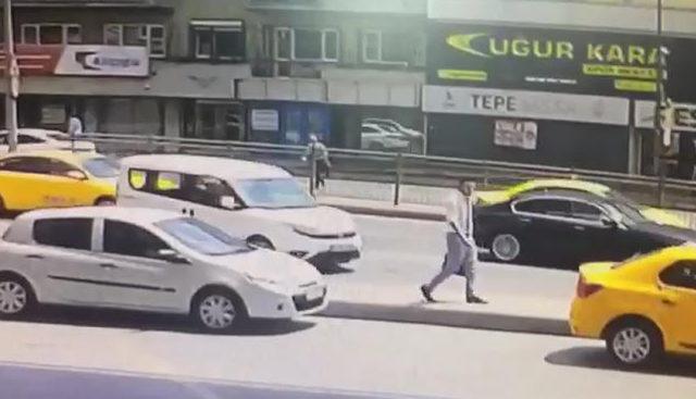 Beşiktaş kongre üyesinin hayatını kaybettiği kaza kamerada