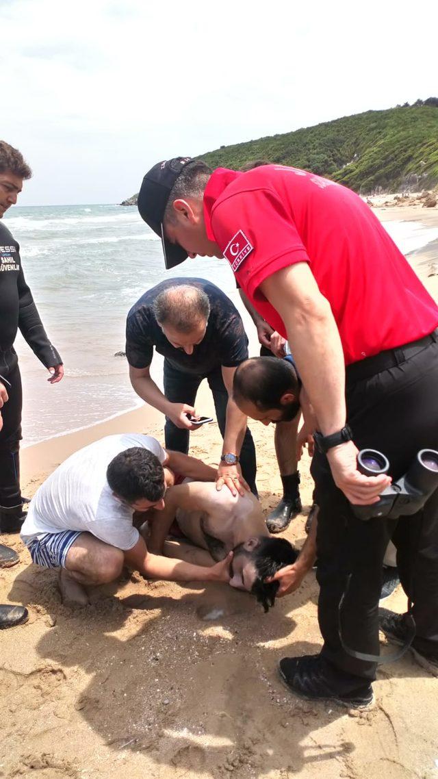 Şile'de 2 kişi boğuldu (1)