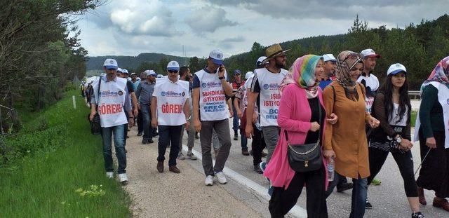 ‘Emek ve Adalet Yürüyüşü’ beşinci gününde