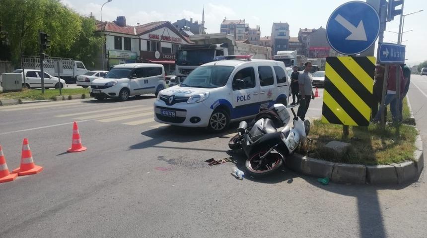 Tavşanlı&rsquo;da trafik kazası: 1 yaralı