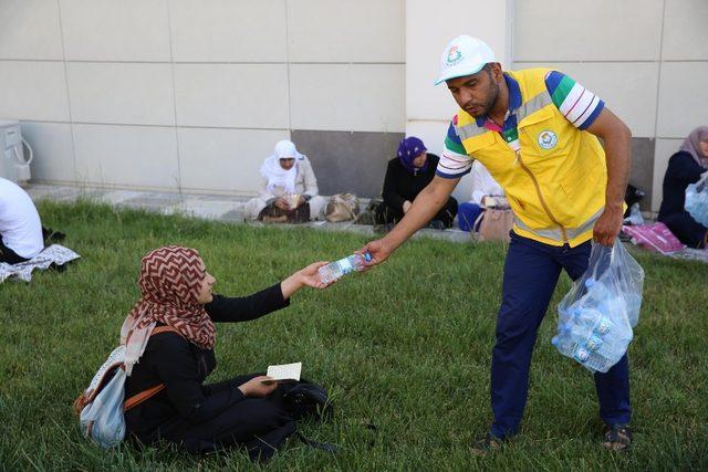 Haliliye Belediyesi sınava giren öğrencileri ve velileri unutmadı