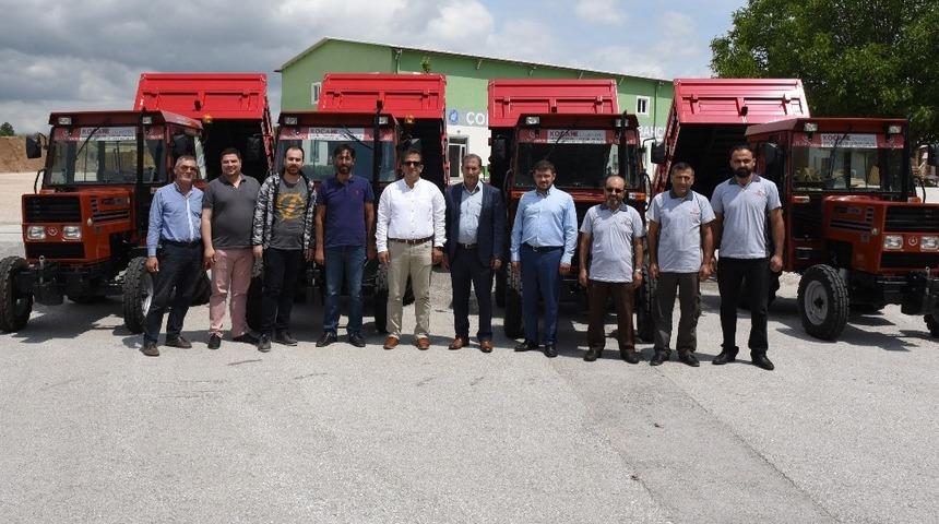 Belediye park bah&ccedil;eler m&uuml;d&uuml;rl&uuml;ğ&uuml; ara&ccedil; filosunu g&uuml;&ccedil;lendirdi