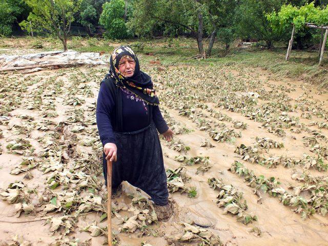 Yozgat’ta sel sonrası hasar tespitine başlandı