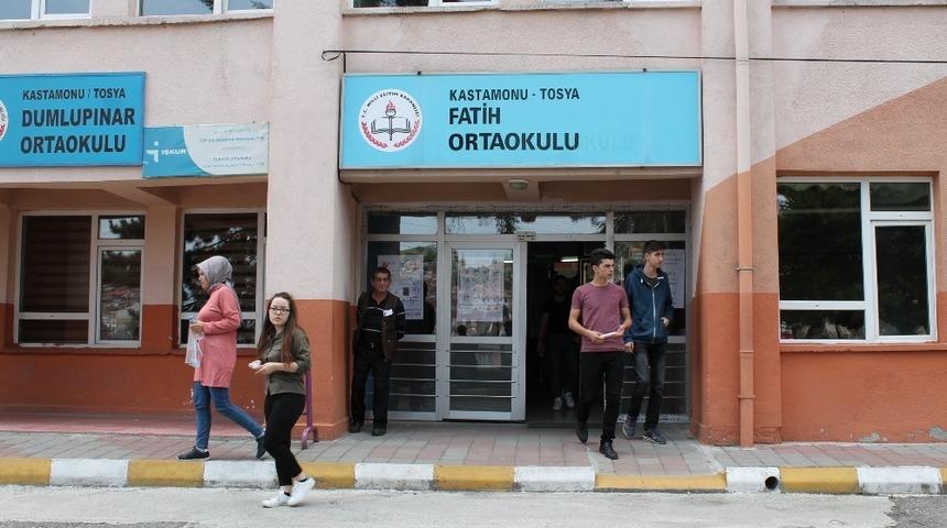 Tosya&rsquo;da bin 26 &ouml;ğrenci TYT sınavında ter d&ouml;kt&uuml;