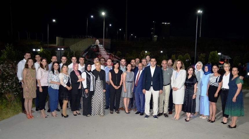 Aliağa&rsquo;dan tayini &ccedil;ıkan hakim ve savcılara veda yemeği