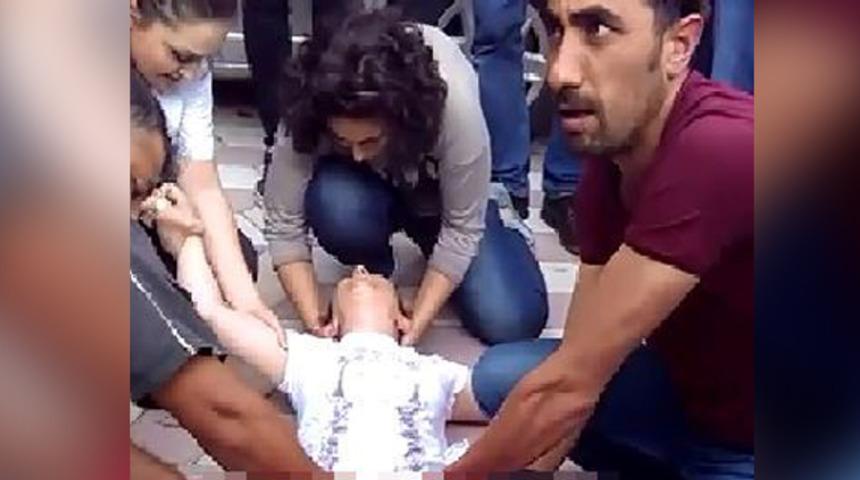 Çorum'da eşinin tüfekle yaraladığı kadını, çelik tencere kurtardı