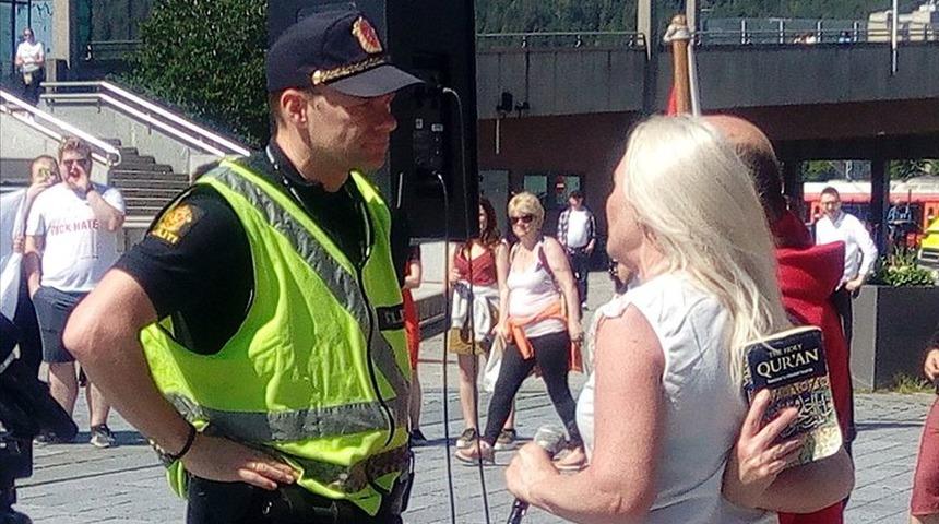 Norve&ccedil;'te Kur'an-ı Kerim provokasyonu
