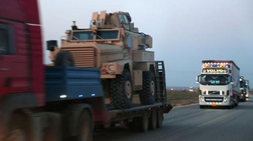 Türkiye tepki göstermişti! ABD, YPG'ye zırhlı araç gönderdi
