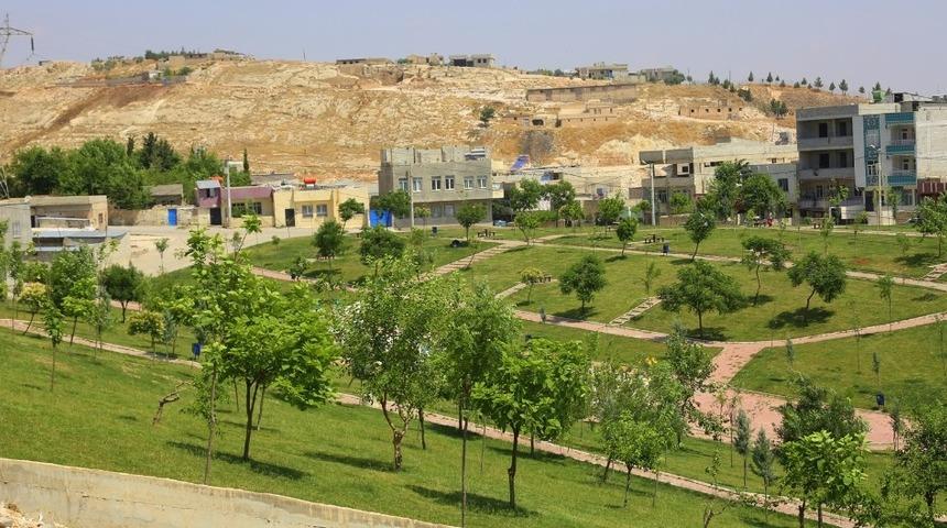 Eyyübiye  ilçesinde park seferberliği başladı