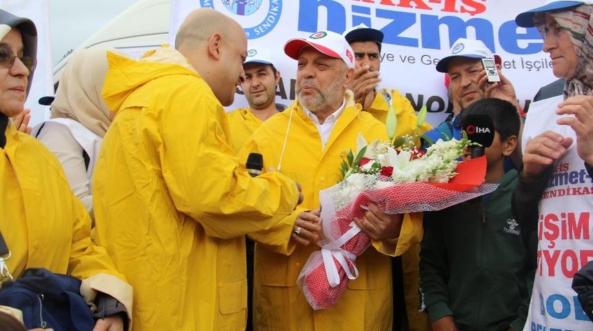 Emek ve Adalet Y&uuml;r&uuml;y&uuml;ş&uuml; altıncı g&uuml;n&uuml;nde