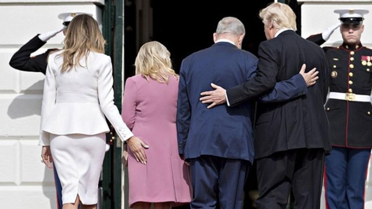Melania Trump&rsquo;tan Sara Netanyahu'ya sıcak karşılama