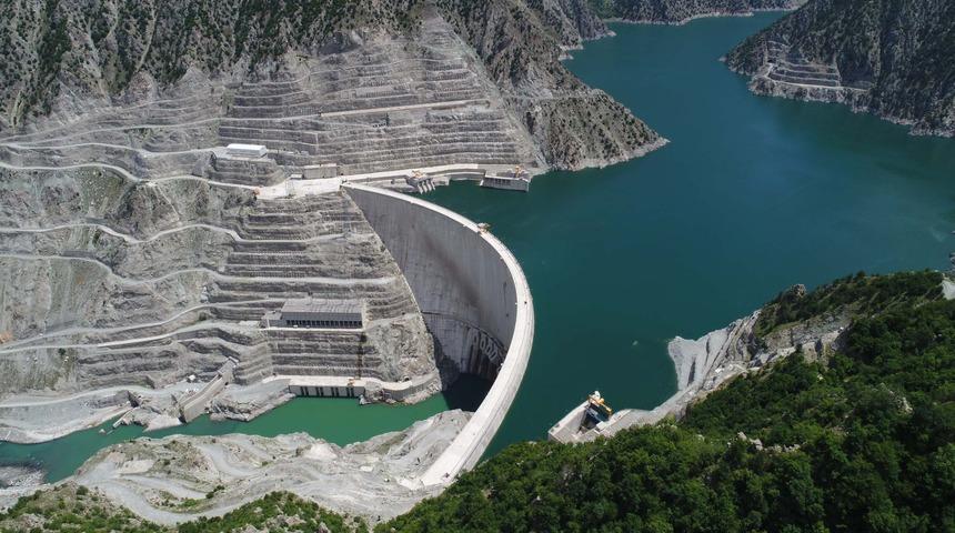 Çoruh Nehri üzerindeki barajlar, yüzde yüz dolu