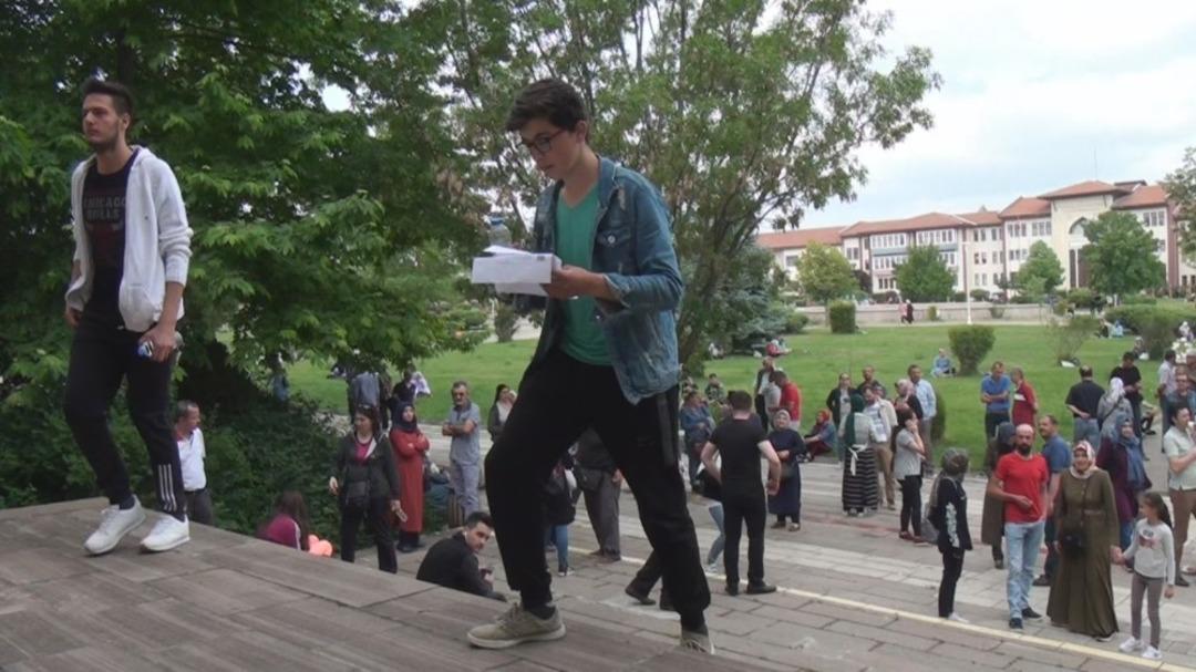 K&uuml;tahya&rsquo;da YKS heyecanı