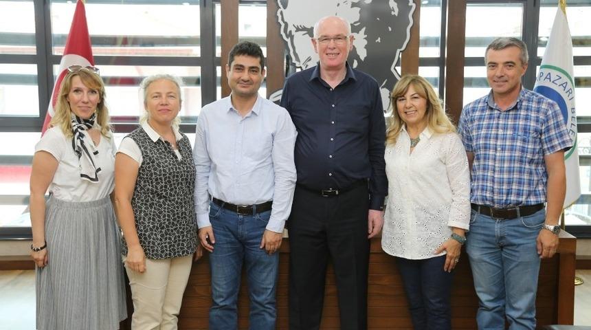 Makine Mühendisleri Odasından Kazım Kurt’a hayırlı olsun ziyareti