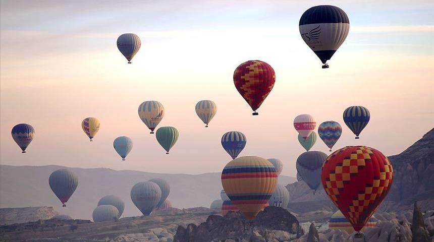 Kapadokya'da ilk kez uluslararası sıcak hava balon festivali düzenlenecek