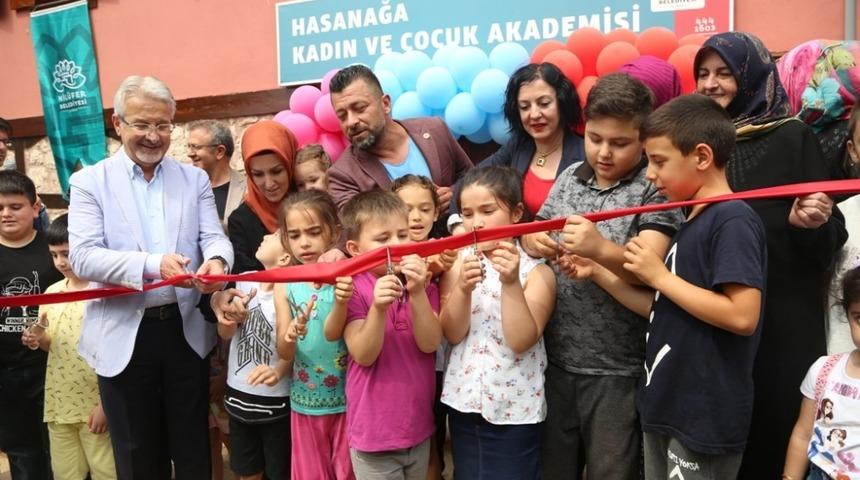 Hasanağalı  kadınlar ve &ccedil;ocuklar bu akademide buluşacak