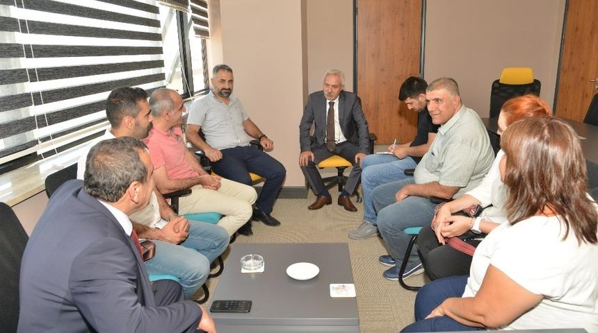 TMMOB’tan Mızraklı’ya ziyaret